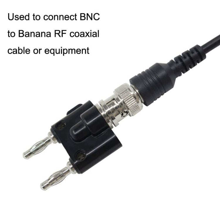 5pcs BNC Female To Dual Banana Plug Adapter Binding Male Connector, BNC Female To Dual Banana Male 5pcs BNC Female To Dual Banana Plug Adapter Binding Male Connector, BNC Female To Dual Banana Male